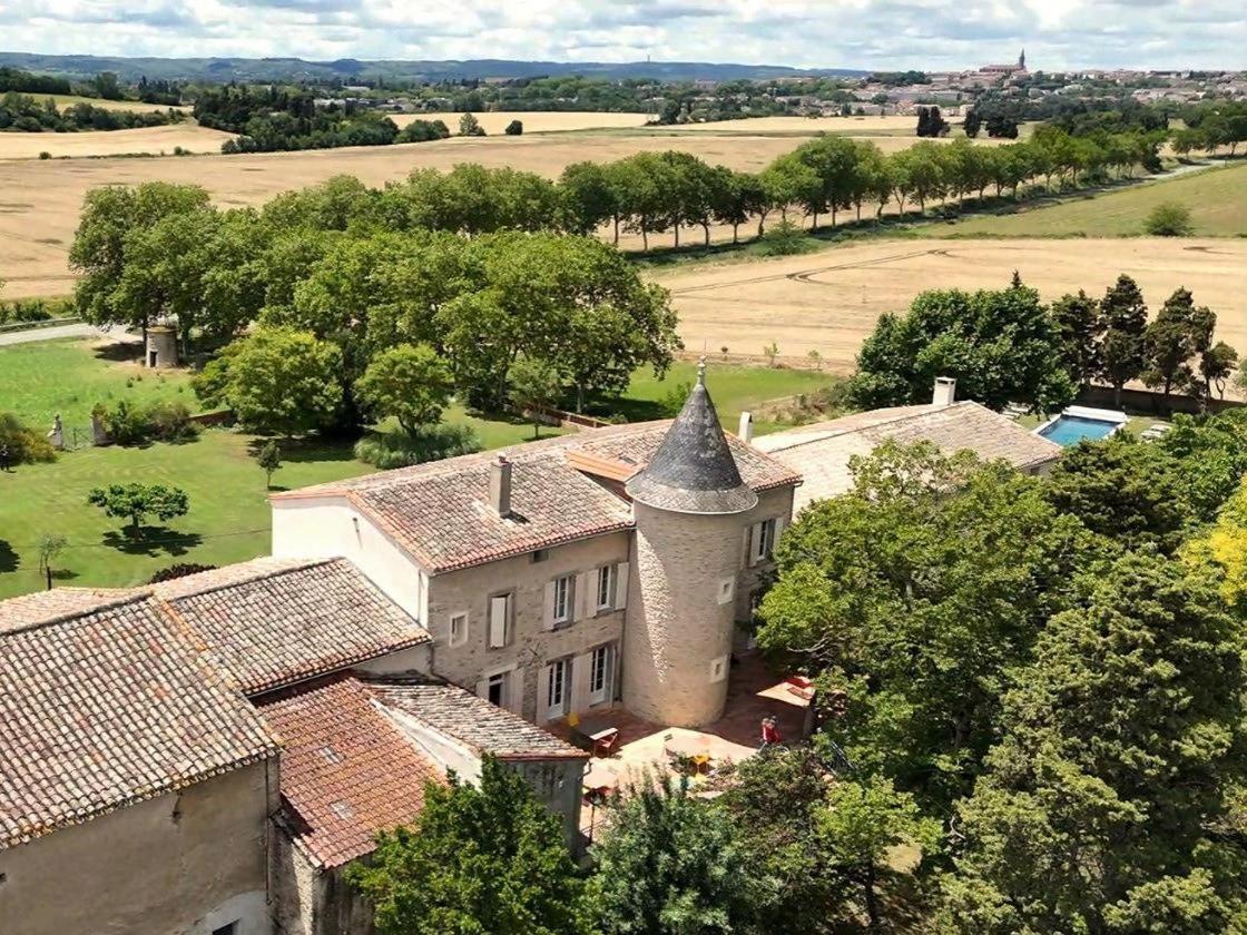 Domaine De Lanis - Maison D'Hotes Avec Parc Et Piscine Castelnaudary Exterior photo